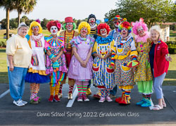 Clown School Graduation Activities Spring 2022