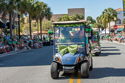 Clown Alley marches in St Patrick Day Parade in The Villages 2022