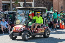 Clown Alley marches in St Patrick Day Parade in The Villages 2022