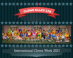 ClownWeeksatGroupFramed8x10.jpg